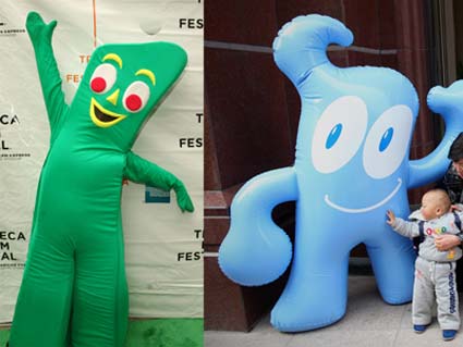 haobao looks a lot like gumby